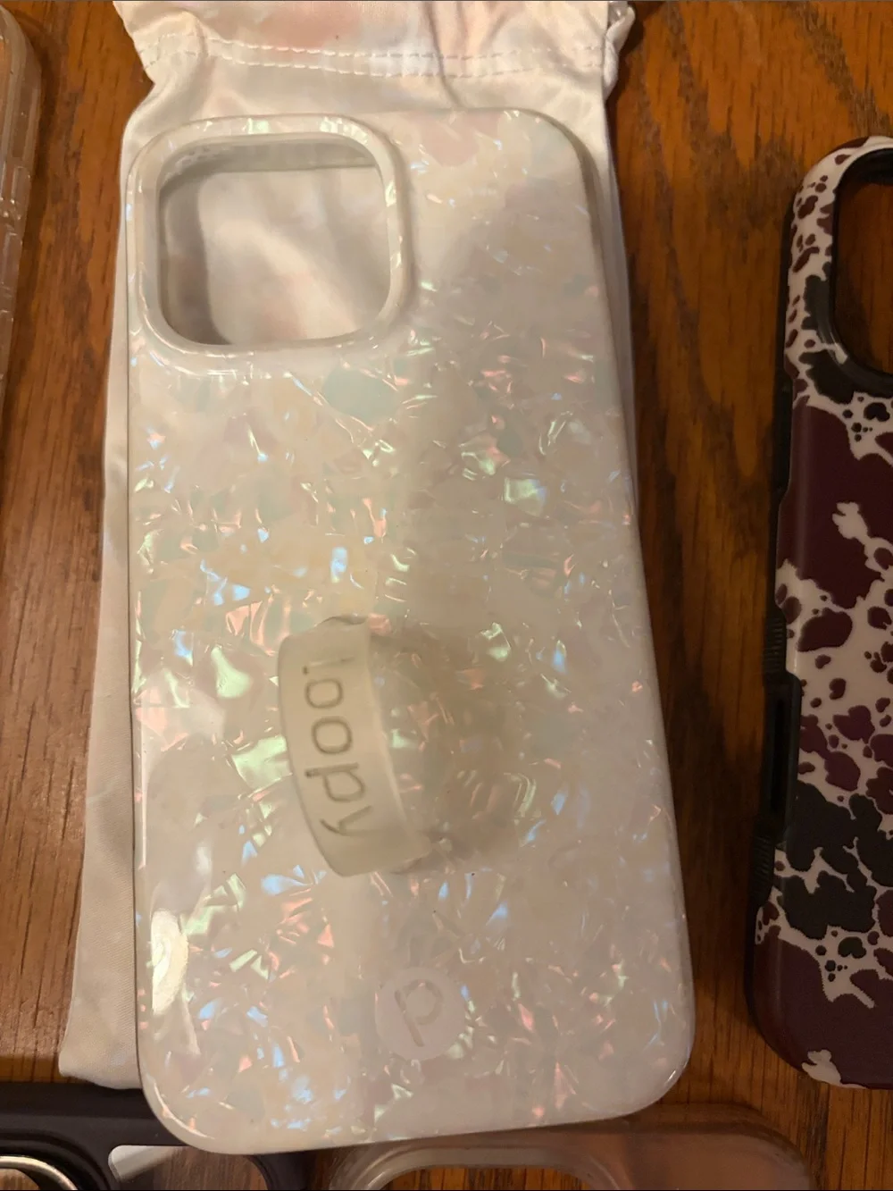 Assorted iphone16 pro max cases loopy, casely, asking $30 for all!!